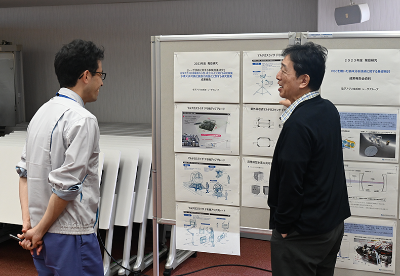 四国電力㈱との研究成果発表や当社独自の研究開発投資に基づく研究成果発表会