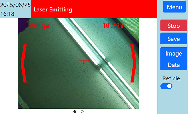 計測画面イメージ