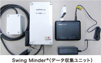 Swing Minder®（データ収集ユニット）